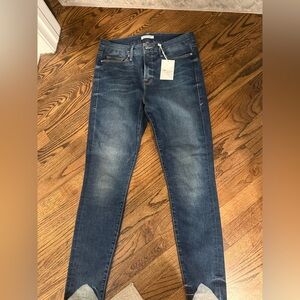 Good American Dark Blue Slim Jeans